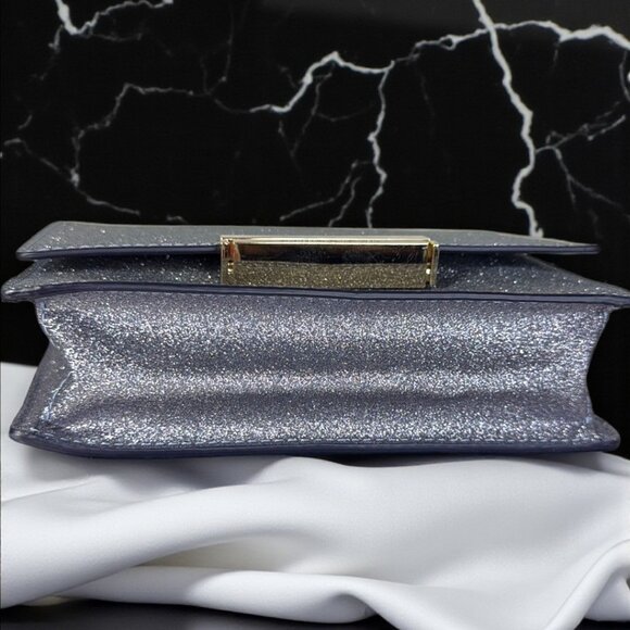 Kate Spade Storybook Lining Glitter Burgess Court Convertible Crossbody Bag - Picture 8 of 17